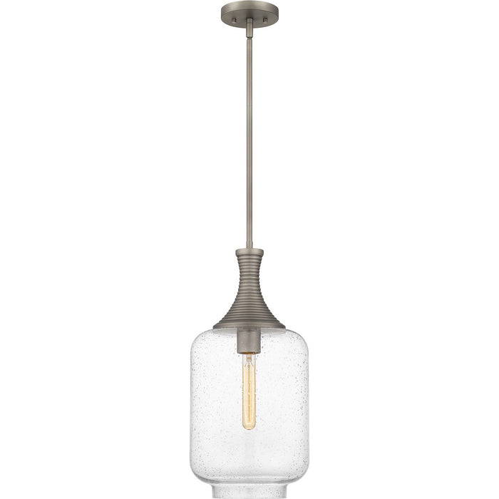 Quoizel - QPP6197AN - One Light Pendant - Langley - Antique Nickel