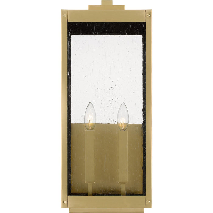 Quoizel - WVR8409A - Two Light Outdoor Wall Mount - Westover - Antique Brass