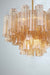Crystorama - ADD-308-AG-AM - Nine Light Chandelier - Addis - Aged Brass