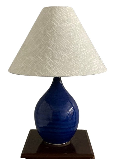 House of Troy - GS300-IMB - One Light Table Lamp - Scatchard - Imperial Blue