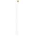 Alora - PD321724NB - LED Pendant - Marni - Natural Brass