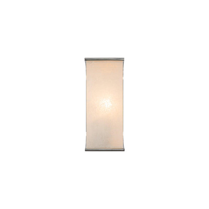 Alora - WV327010PNAR - One Light Wall Sconce - Abbott - Polished Nickel/Alabaster