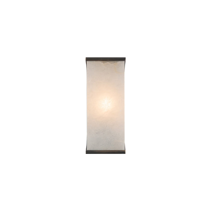 Alora - WV327010UBAR - One Light Wall Sconce - Abbott - Urban Bronze/Alabaster