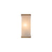 Alora - WV327010VBAR - One Light Wall Sconce - Abbott - Vintage Brass/Alabaster