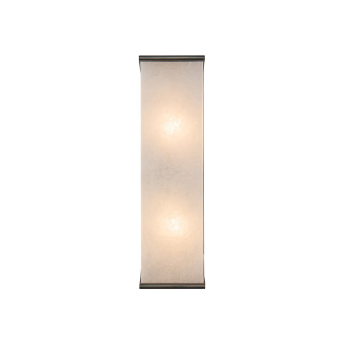Alora - WV327015UBAR - Two Light Vanity - Abbott - Urban Bronze/Alabaster