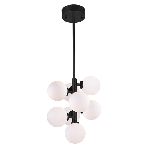 CWI Lighting - 1020P12-8-101 - LED Pendant - Arya - Black