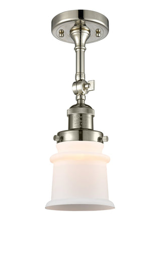 Franklin Restoration LED Semi-Flush Mount Polished Nickel