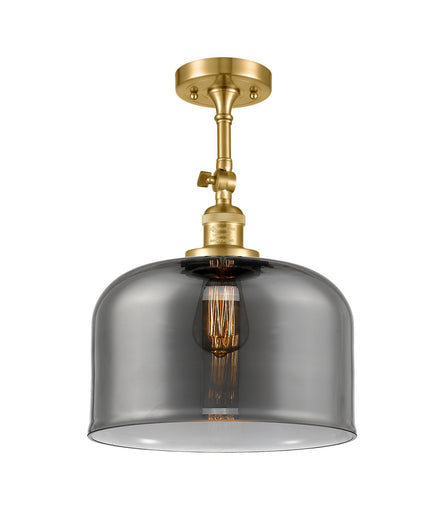 Franklin Restoration LED Semi-Flush Mount Satin Gold