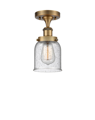 Ballston Urban LED Semi-Flush Mount Brushed Brass