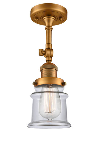 Franklin Restoration LED Semi-Flush Mount Brushed Brass