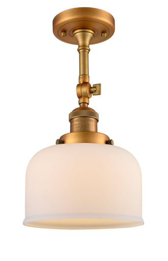 Franklin Restoration LED Semi-Flush Mount Brushed Brass