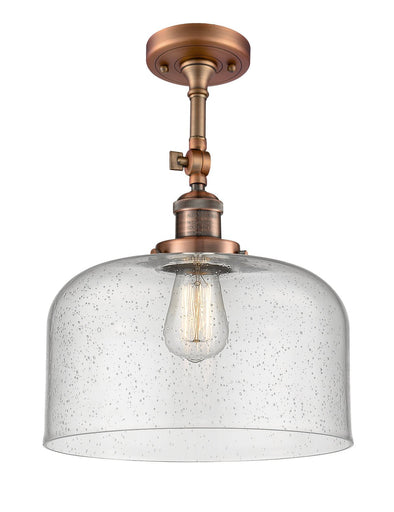 Franklin Restoration LED Semi-Flush Mount Antique Copper