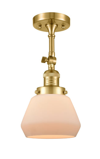 Franklin Restoration LED Semi-Flush Mount Satin Gold