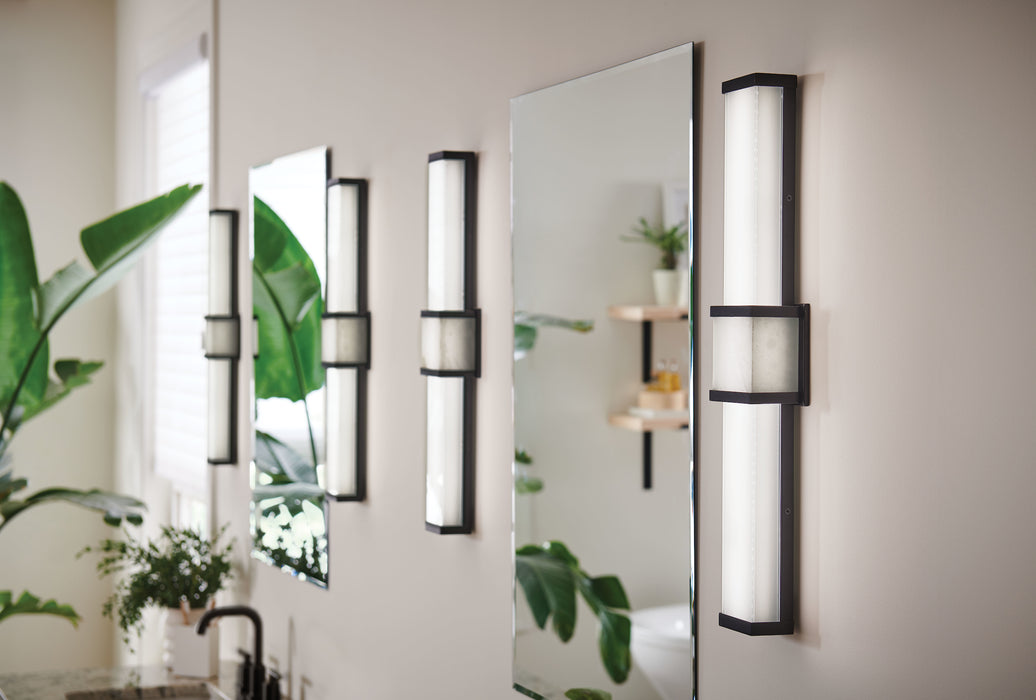 Pietra LED Bath Bar-Bathroom Fixtures-Hinkley-Lighting Design Store